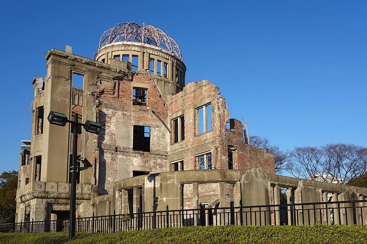 Preserved exterior of the Atomic Bomb Dome