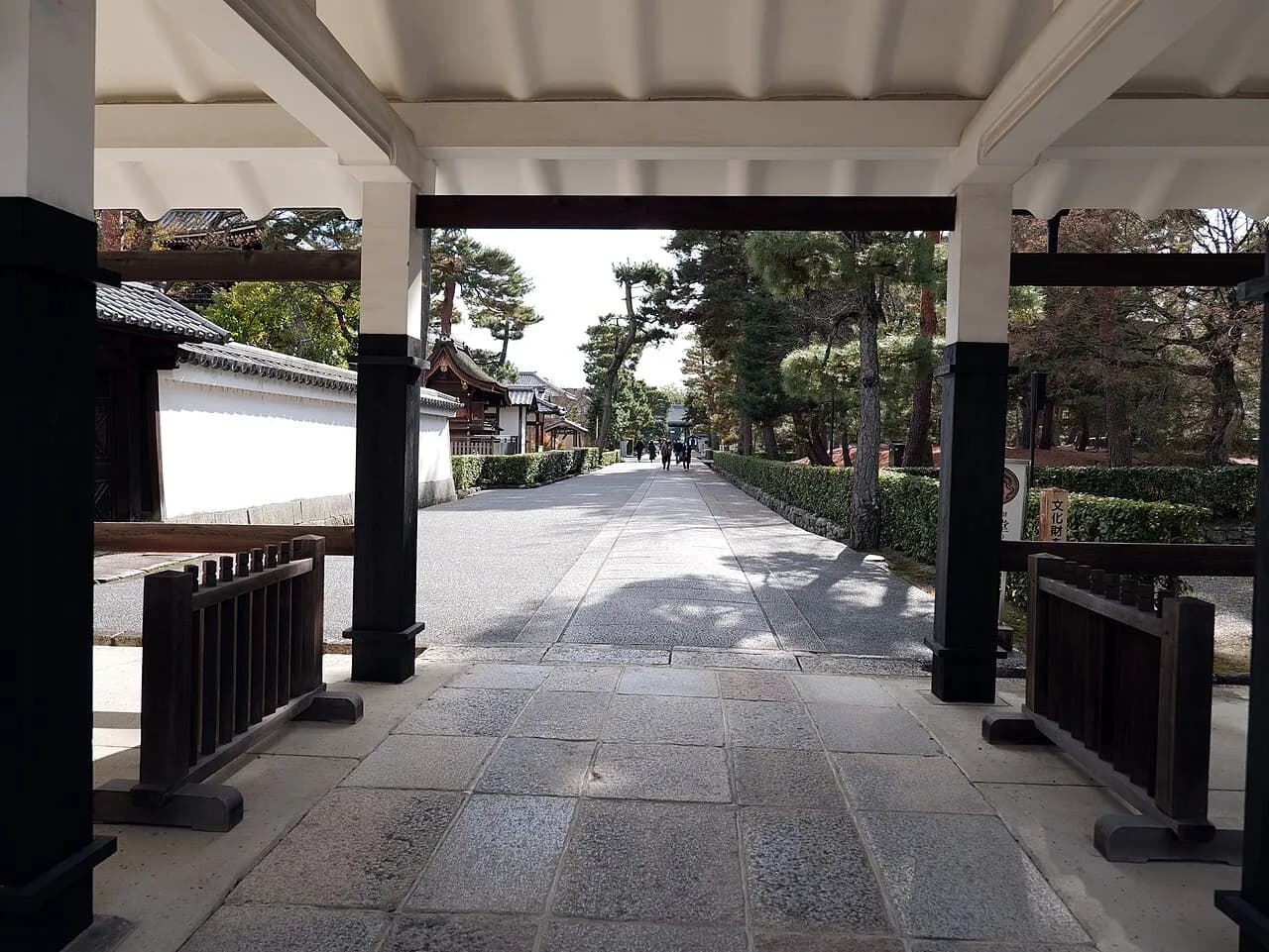View from Jotenkaku Museum toward the Shokoku-ji precinct