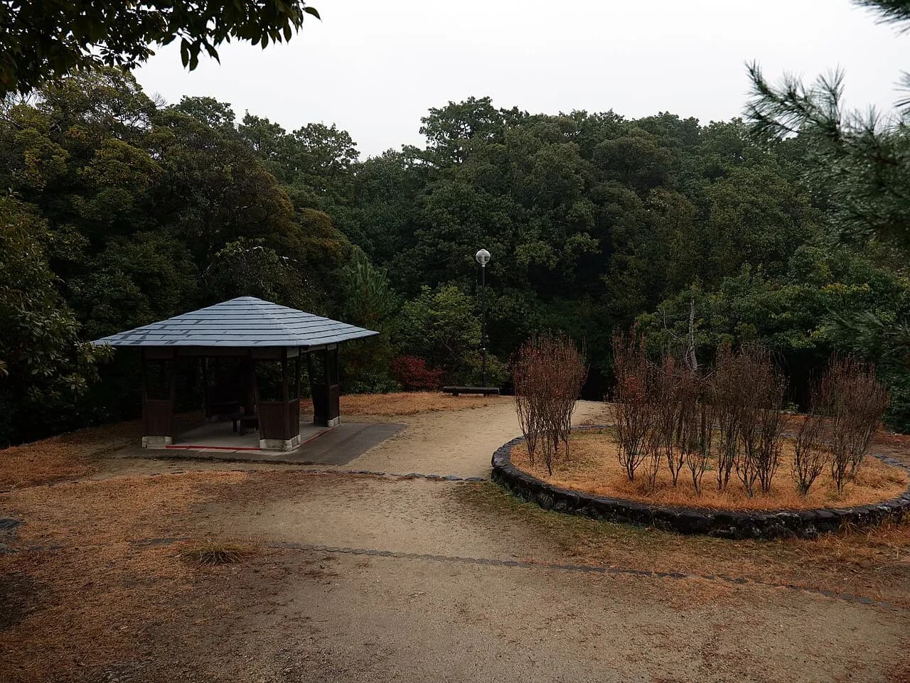 Funaokayama historic park in northern Kyoto