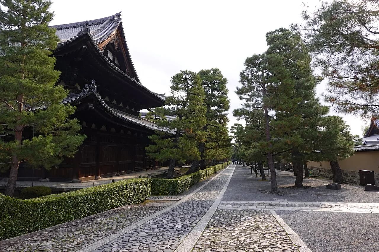 Daitoku-ji temple precinct in Kyoto